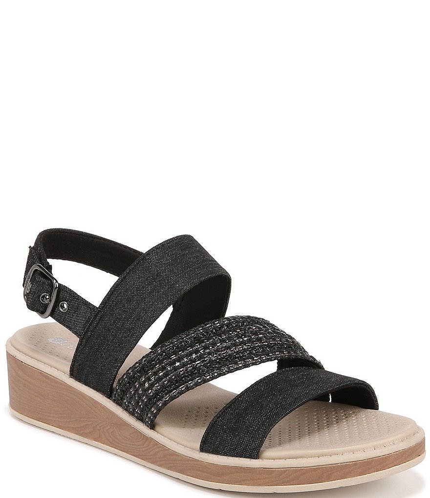 Bzees Bravo Shimmer Washable Slingback Strappy Sandals | Dillard's