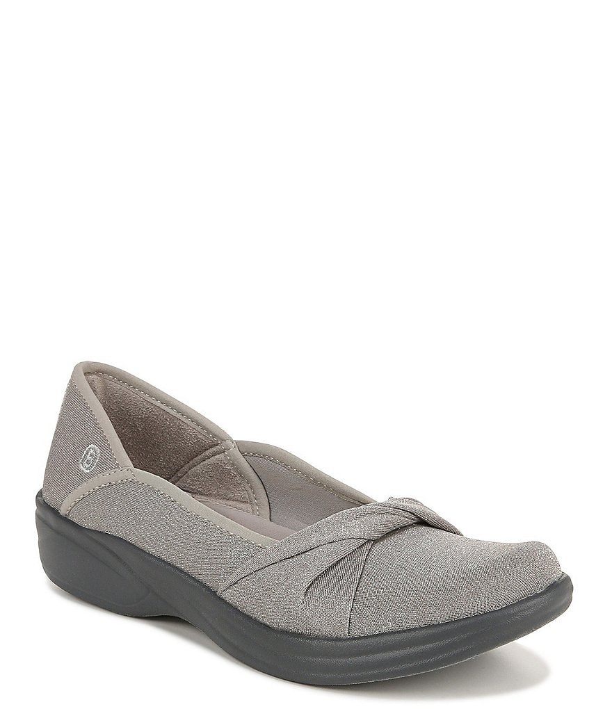 Bzees Paris Washable Sparkle Knit Slip-Ons | Dillard's