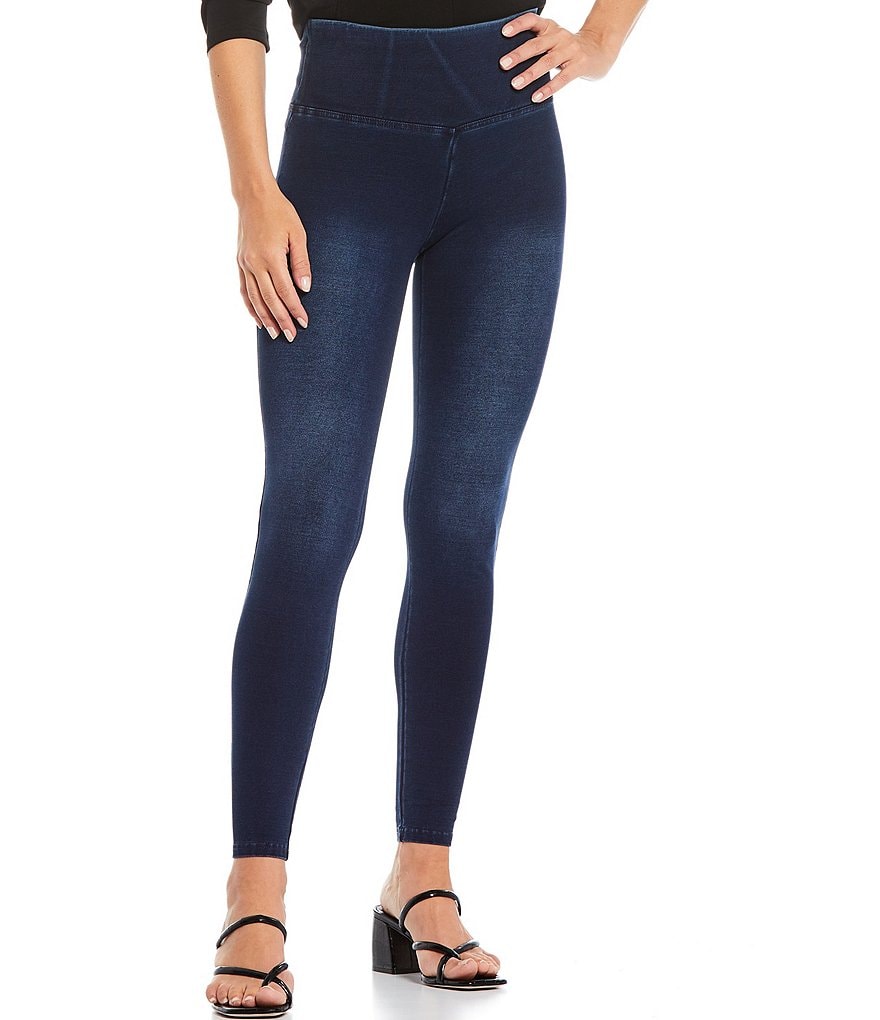 Calessa Ponte Denim 4-Way Stretch Jeggings | Dillard's