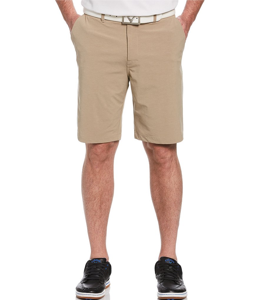 Callaway Horizontal Textured 10 Inseam Opti-Dri™ Stretch Shorts