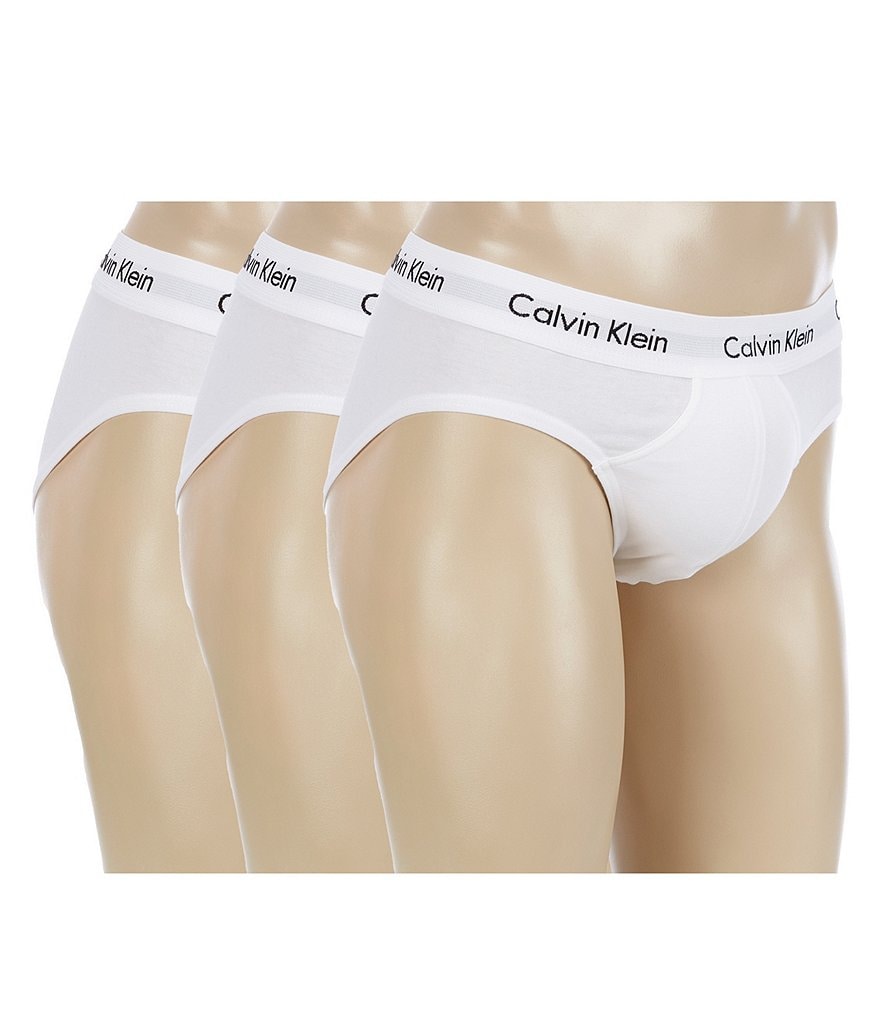 Calvin Klein Hip Brief 3PK Cotton Stretch - Men - Vitruta – vitruta