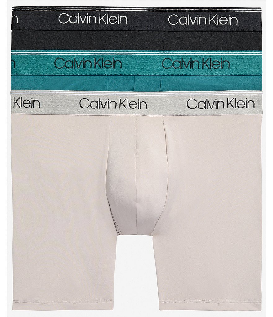 Calvin Klein Micro Stretch Solid Boxer Briefs 3 Pack Dillard s