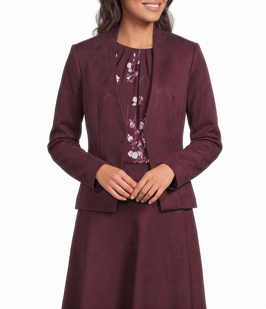 Open Front Coordinating Blazer