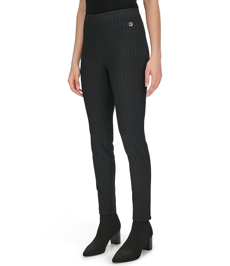 Calvin klein striped leggings deals