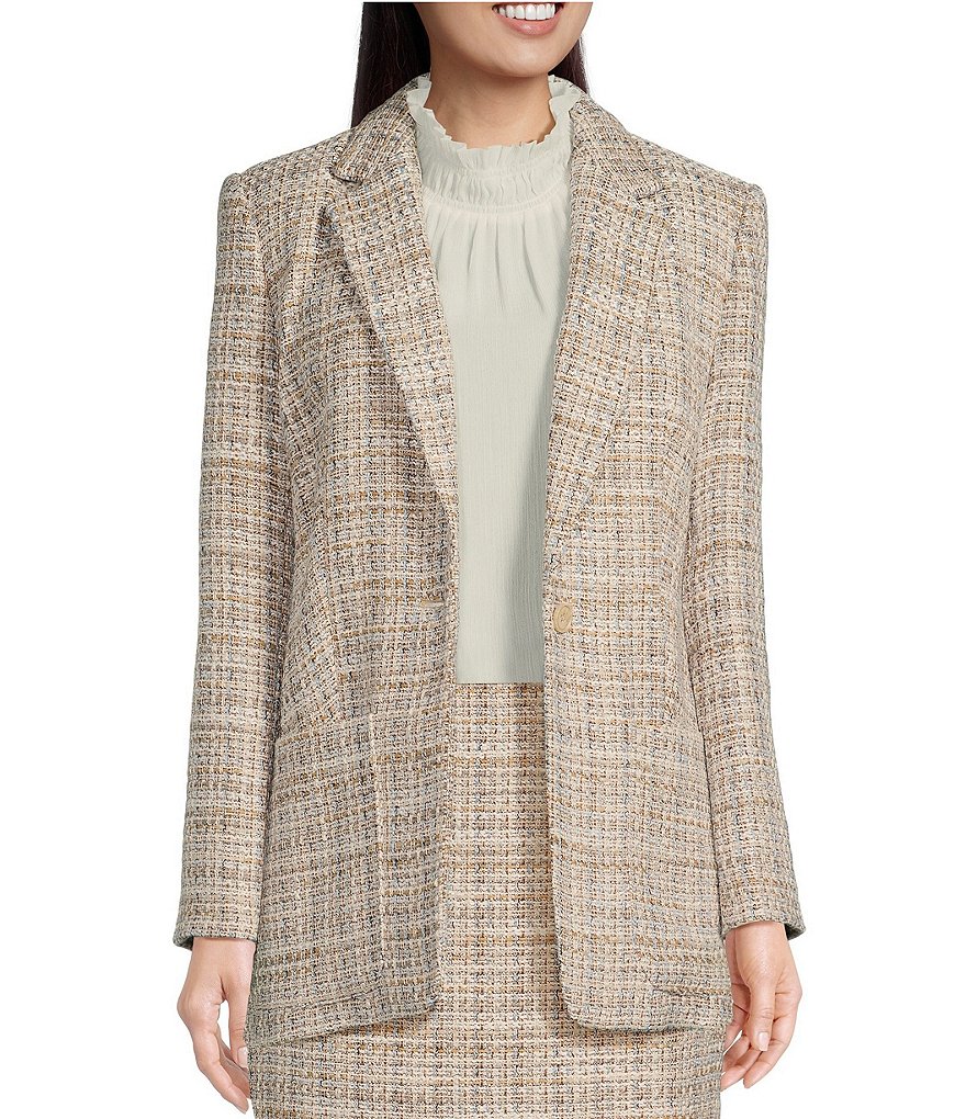 Calvin klein hotsell tweed jacket