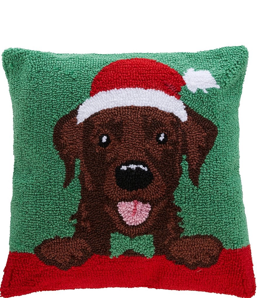 Labrador Chocolate Lab  Throw Pillow for Sale by ElegantCat