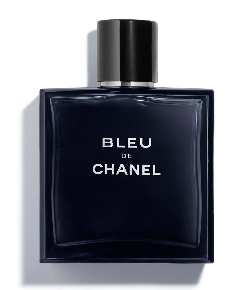 chanel blue bottle