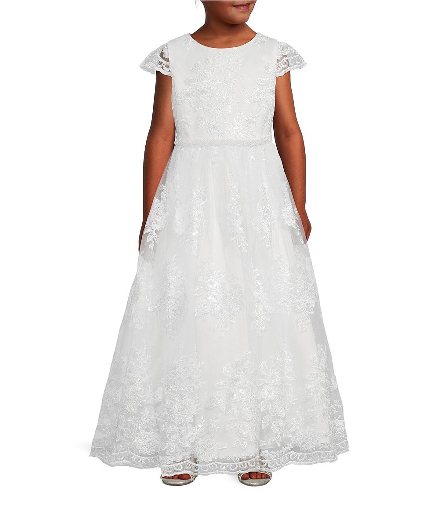 White Tea Length Dress