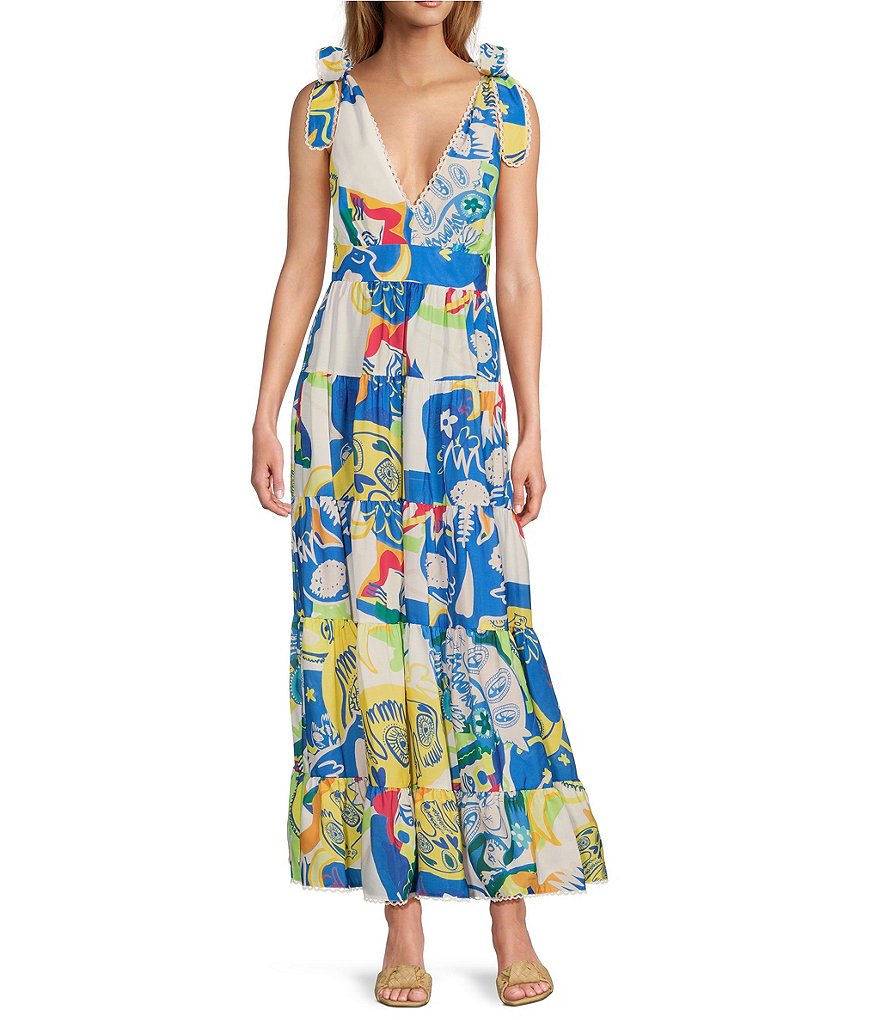 ANDMARY】Cecily check long dress