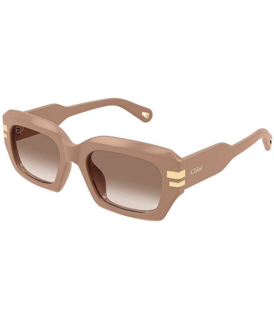 Chloe Women's West 53mm Rectangle Gradient Sunglasses | Dillard's