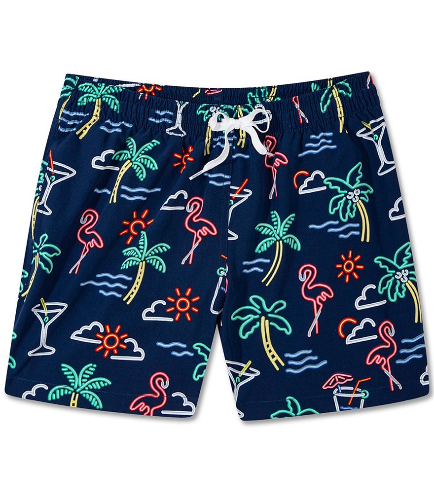 Chubbies The Neon Lights 5.5 Inseam Stretch Swim Trunks Dillard s