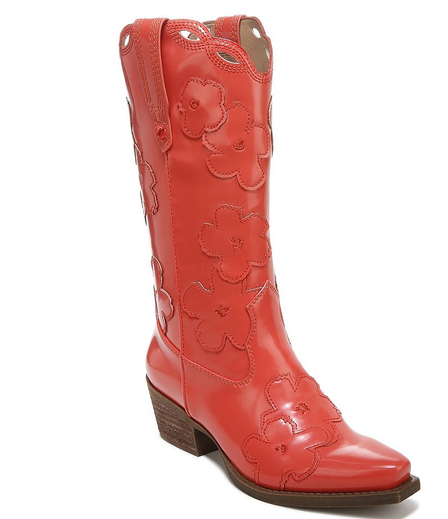Circus NY Jill 2 Flower Patchwork Western Boots - 9.5M