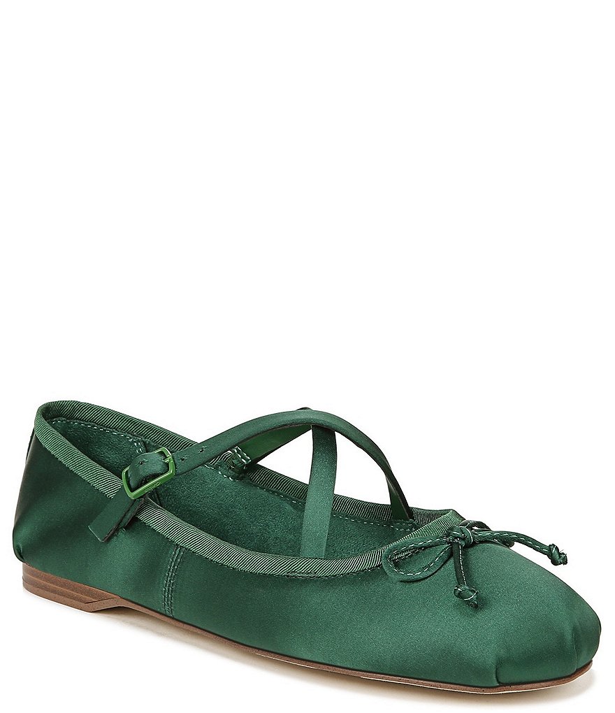 NEW LUCKY BRAND Olive Green Erin Ballet Flats (Size 8 M)