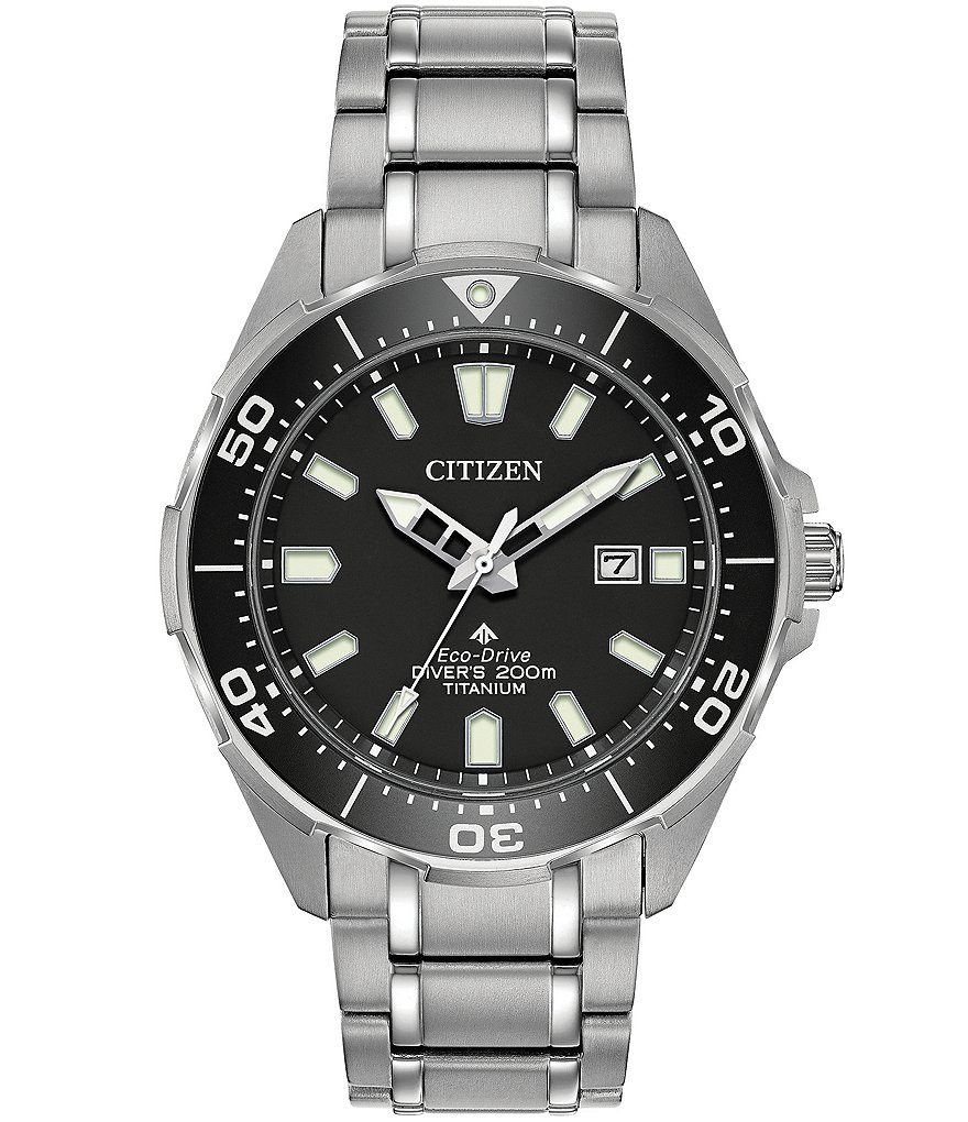 数量限定SALE Citizen Bracelet Titanium Silver Analog Dive Promaster Men's 時計