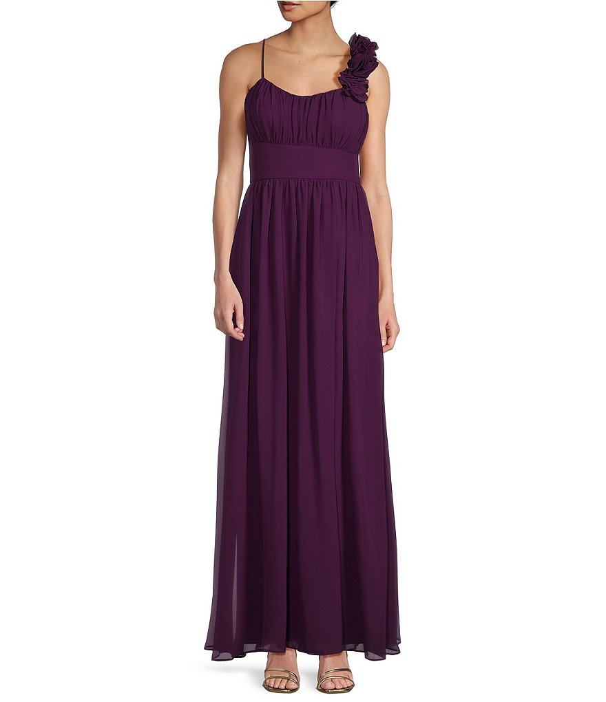 Dillards eggplant hot sale dress