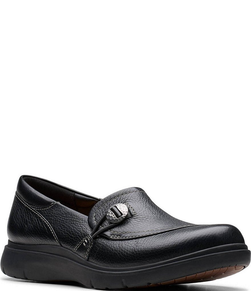 Clarks Artisan Certina Ease Leather Slip Ons