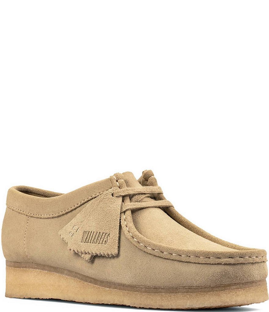 Clarks Original Wallabee Suede Moc-Toe Oxfords | Dillard's
