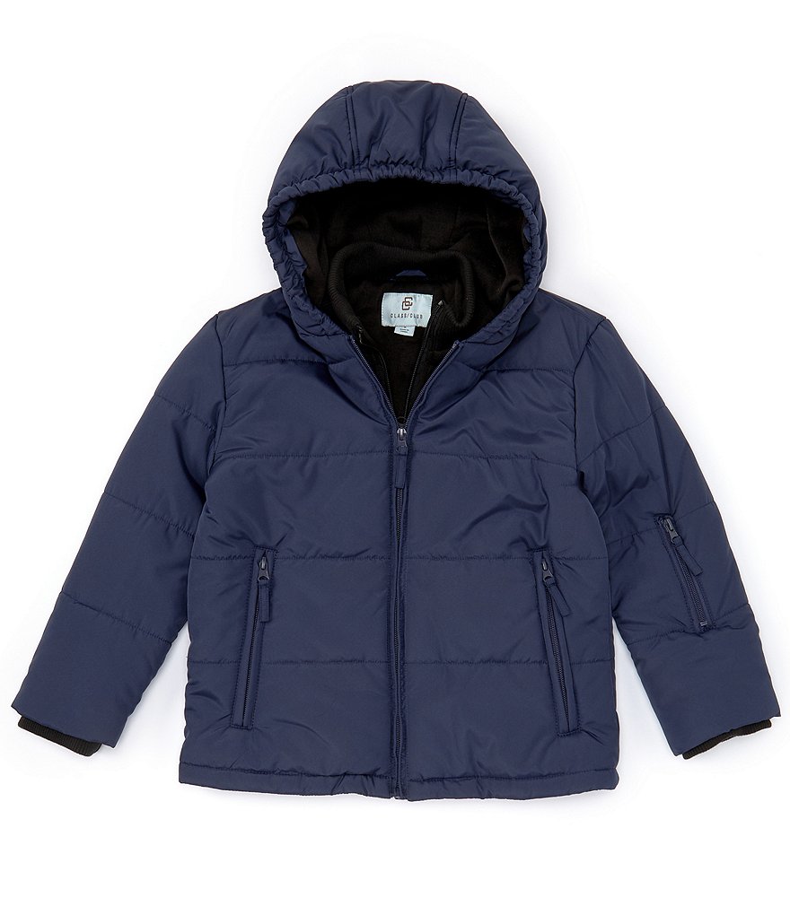 Class Club Big Boys 8-20 Long Sleeve Hooded Puffer Snow Jacket | Dillard's