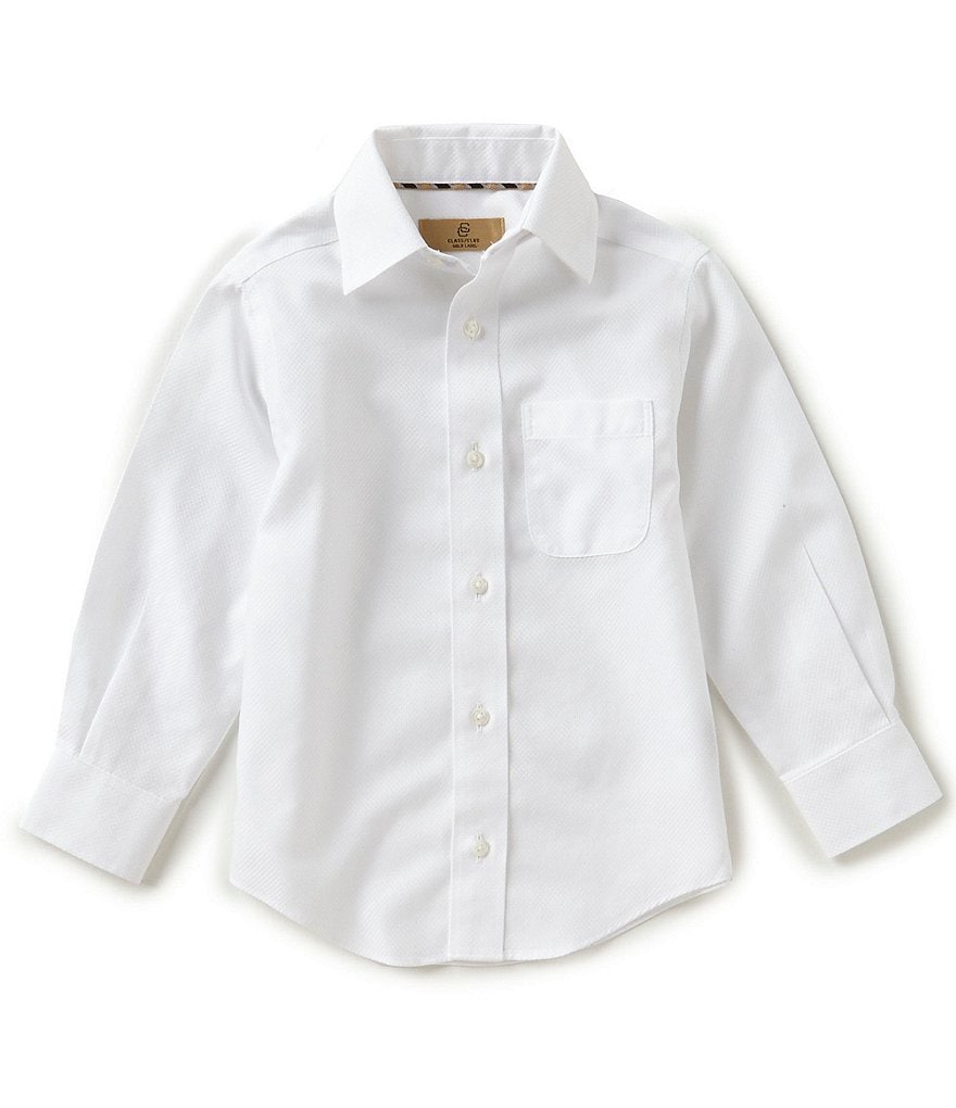 Class Club Gold Label Little Boys 2T-7 Non-Iron Button-Front Shirt ...