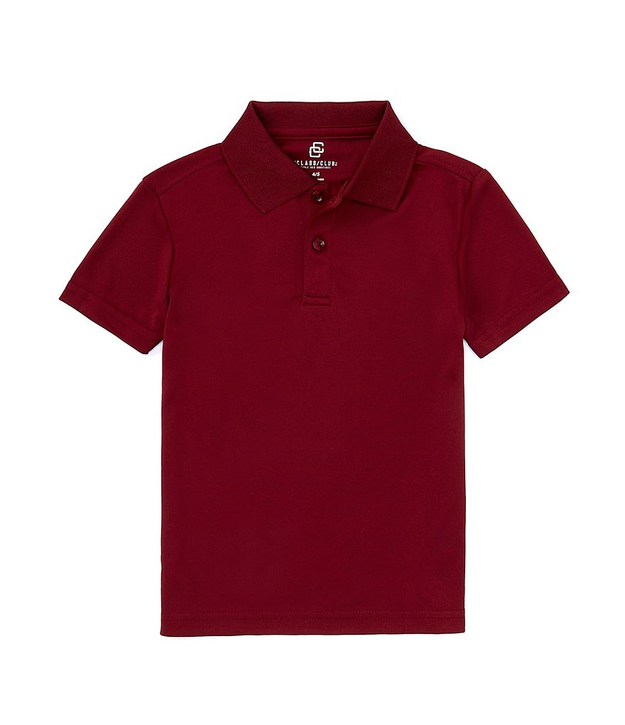  Boys Classic Fit Short Sleeves Pique Polo Shirt: Clothing,  Shoes & Jewelry