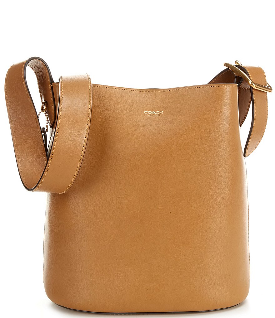COACH Bleeker Leather Bucket Bag | Dillard's