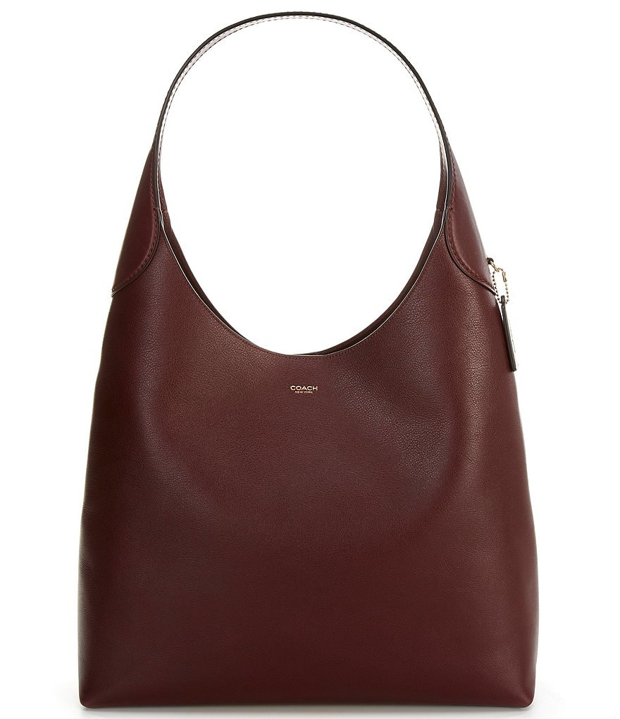 COACH Brooklyn 39 Leather Hobo Tote Bag | Dillard's
