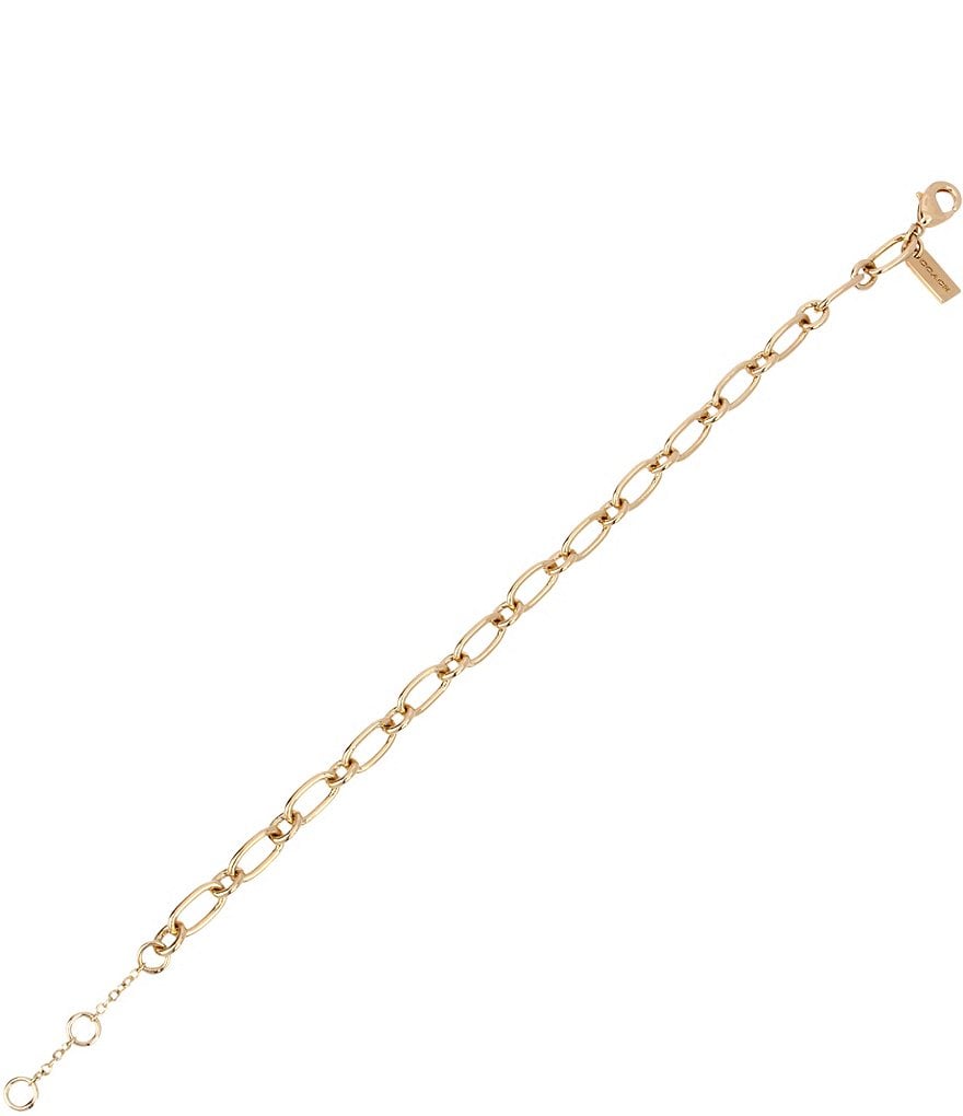 COACH Charm Starter Link Bracelet Dillard's