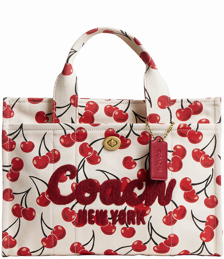 Coach tote bag store canvass