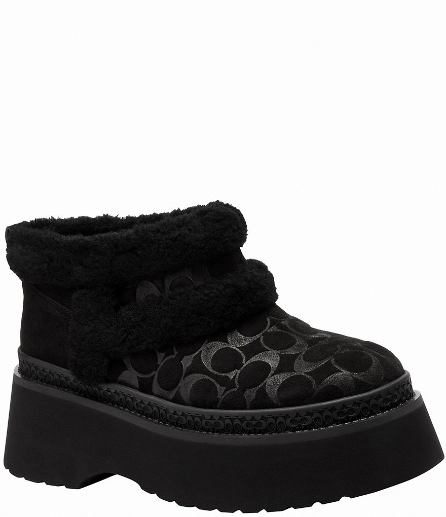 Coach Pembroke Shearl Black Sneakers Sz 8B Brand New | eBay