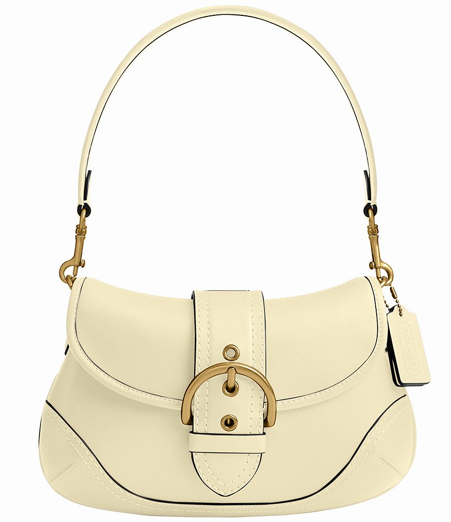 COACH Soho Regenerative Leather Shoulder Flap Bag | Dillard's