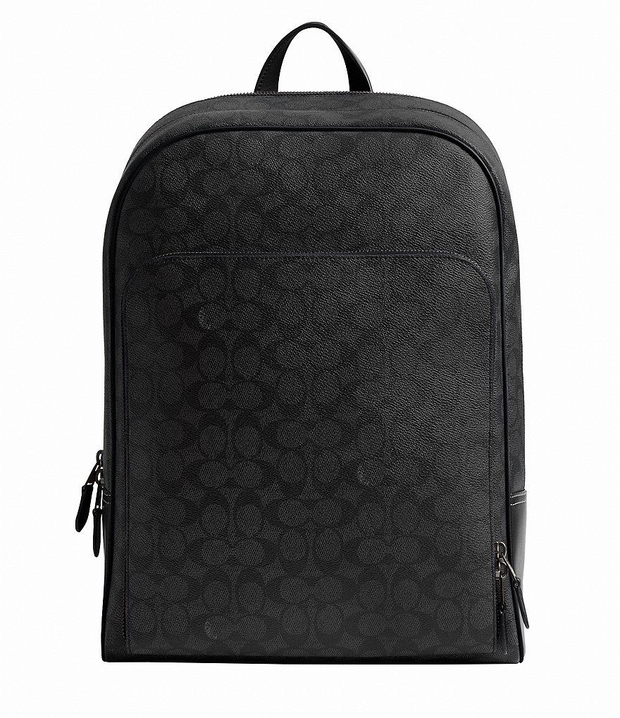 COACH Gotham Signature Coated Canvas Backpack | Dillard's