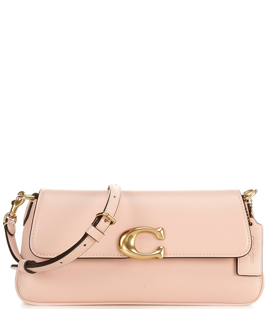 【COACH】Small Jet Leather Shoulder Bag COACH Jet Shoulder Bag | Dillard's