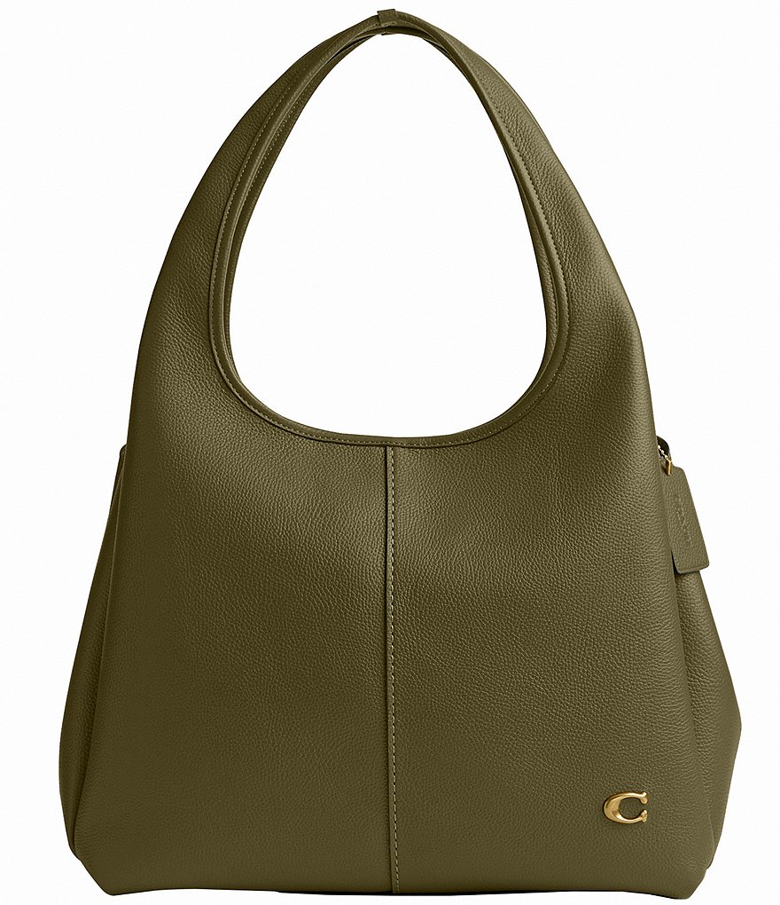 COACH Lana Pebbled Leather Hobo Tote Bag | Dillard's