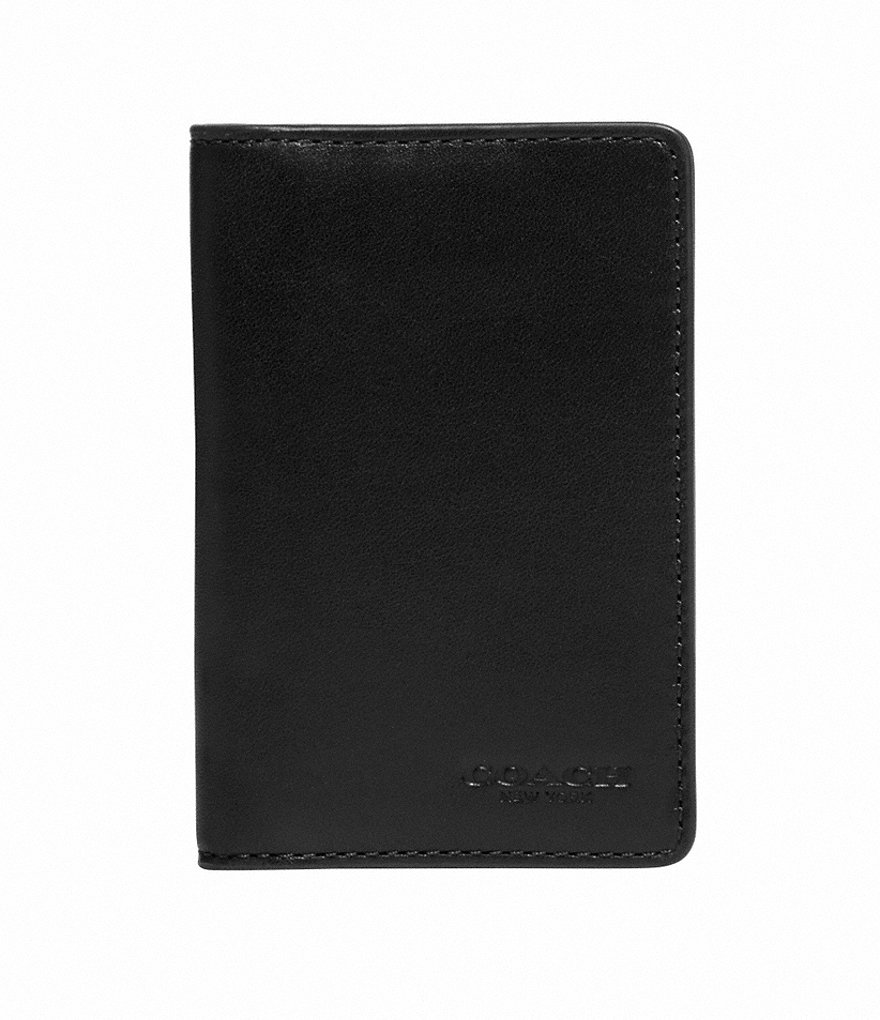 COACH Leather Card Wallet | Dillard's