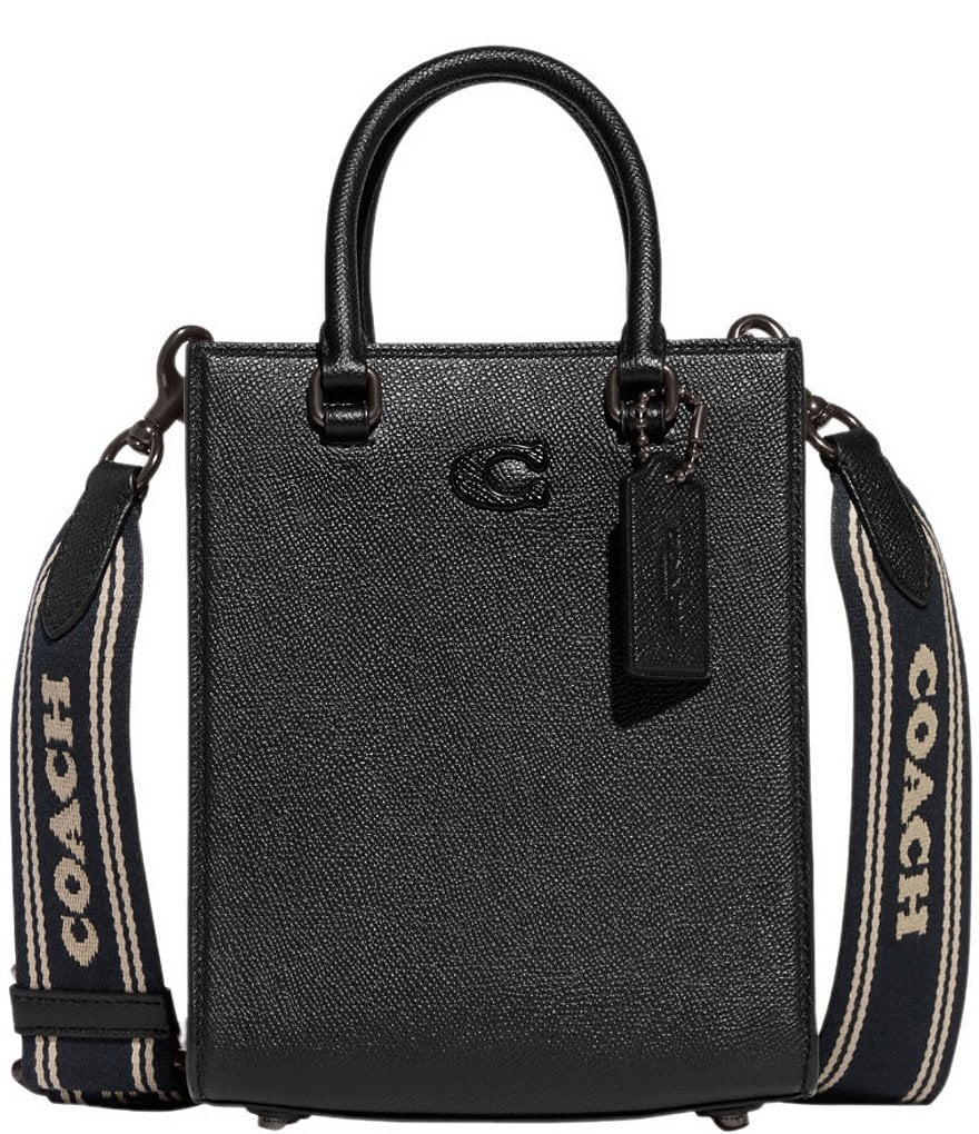 Coach black bag crossbody sale