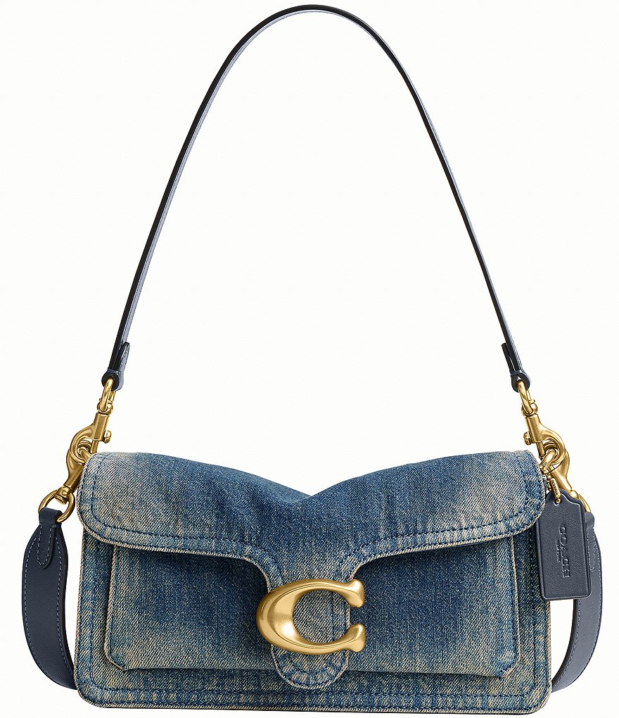 COACH Loved Denim Tabby Shoulder Bag 26 | Dillard's