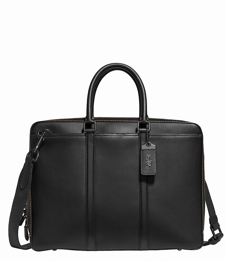 Coach deals slim briefcase