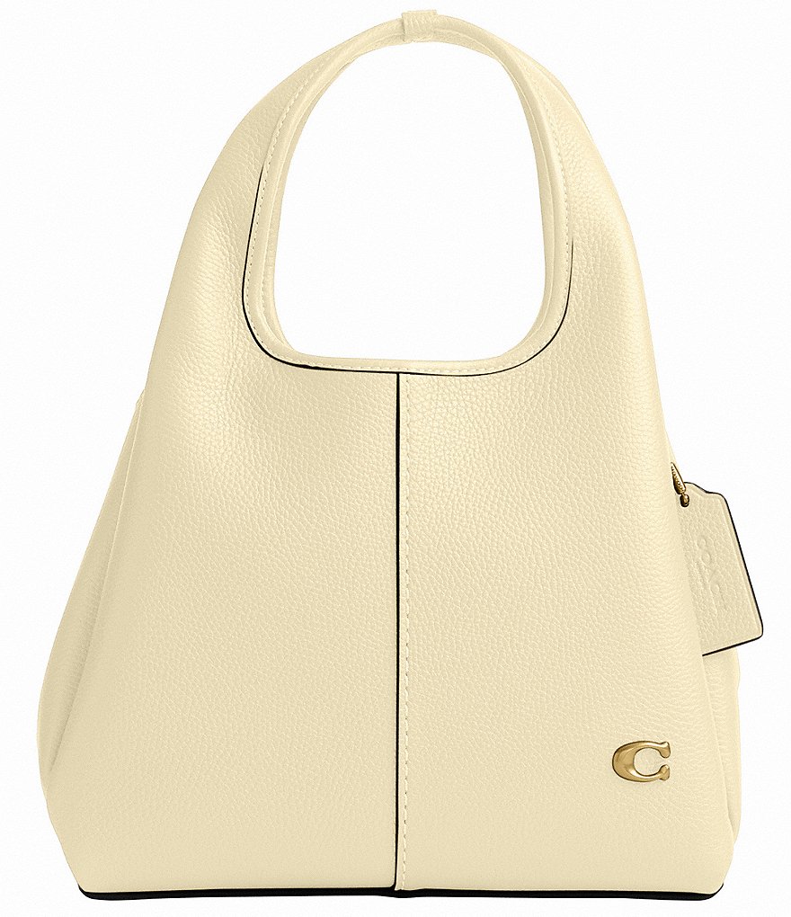 CОACH Lana polished pebble leather shoulder bag COACH Lana Polished Pebble Leather Medium Shoulder Bag - Macy's