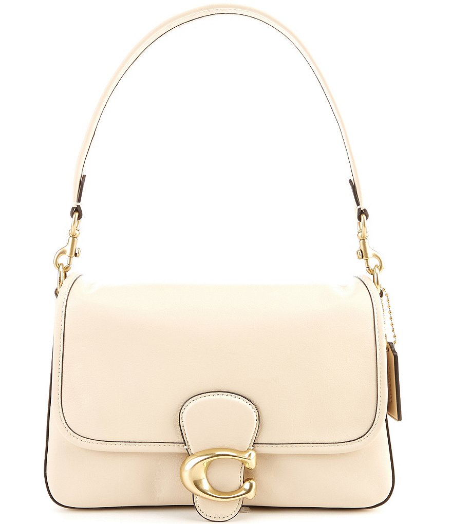 Coach Soft Tabby Leather Shoulder Bag with Removable Crossbody Strap – I  Clip, You Save