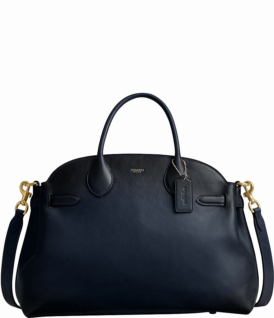 COACH Soft Empire 40 Leather Carryall Satchel Bag | Dillard's COACH Soft Empire 40 Leather Carryall Satchel Bag | Dillard's