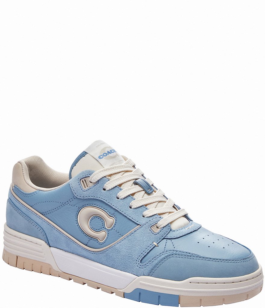 【COACH】SoHo Leather Lace-Up Casual Sneakers COACH Soho Leather Lace Up Sneakers | Dillard's