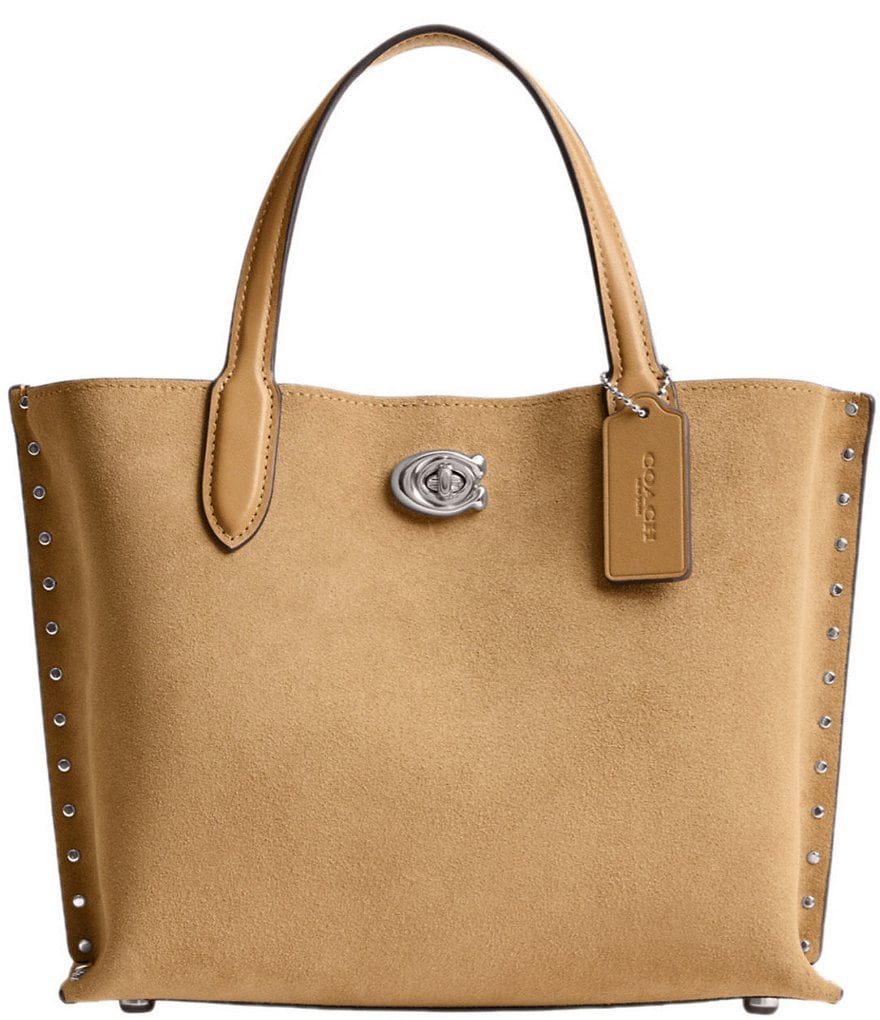 Purchases Coach tote bag