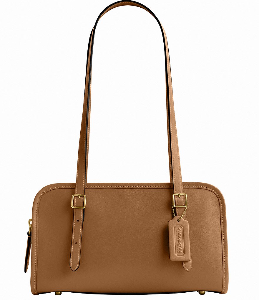 COACH Swing Zip Buckle Detail Satchel Bag | Dillard's