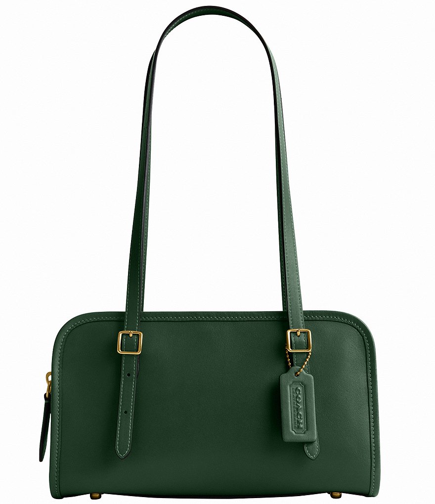 COACH Swing Zip Buckle Detail Satchel Bag | Dillard's