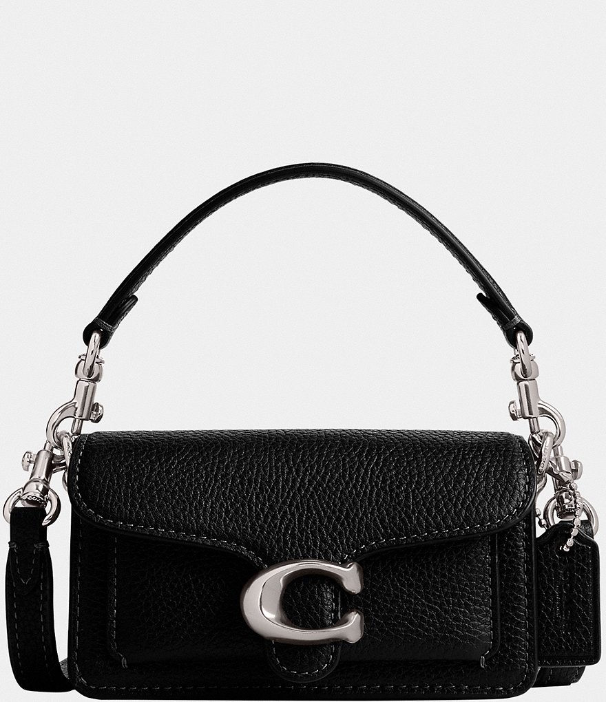 The Elegance and Versatility of the Black Coach Bag with Silver Hardware