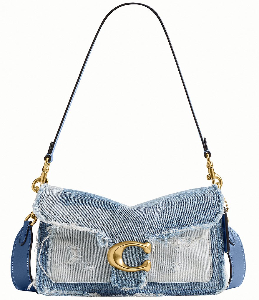 COACH Tabby 26 Up Cycled Denim Shoulder Bag | Dillard's