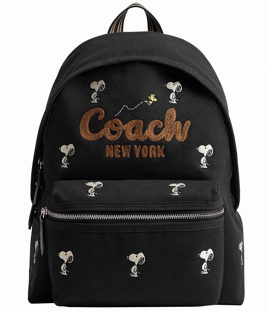 関税込【COACH×PEANUTS 】Cargo Camera Bag - Snoopy Print Coach X Peanuts Cargo Camera Bag With Snoopy Print