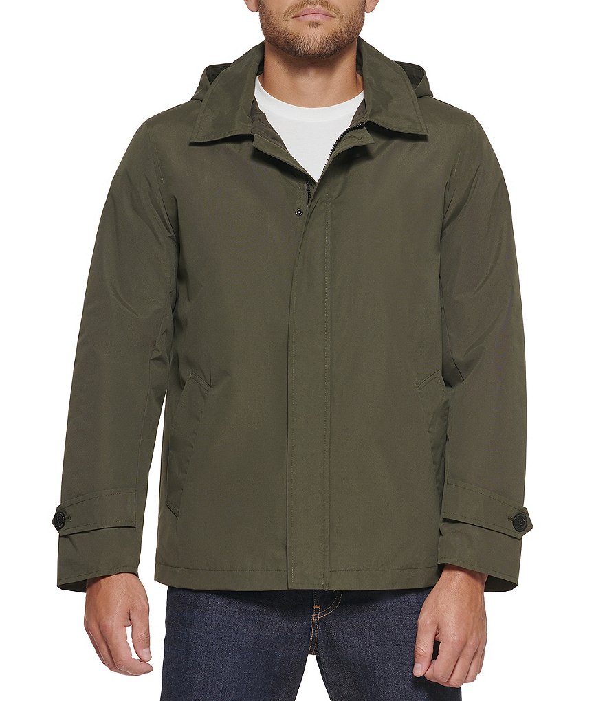 Cole haan shop hooded rain jacket