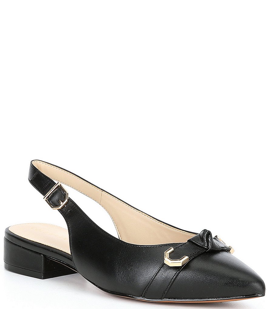 Cole haan aria sale slingback skimmer flat