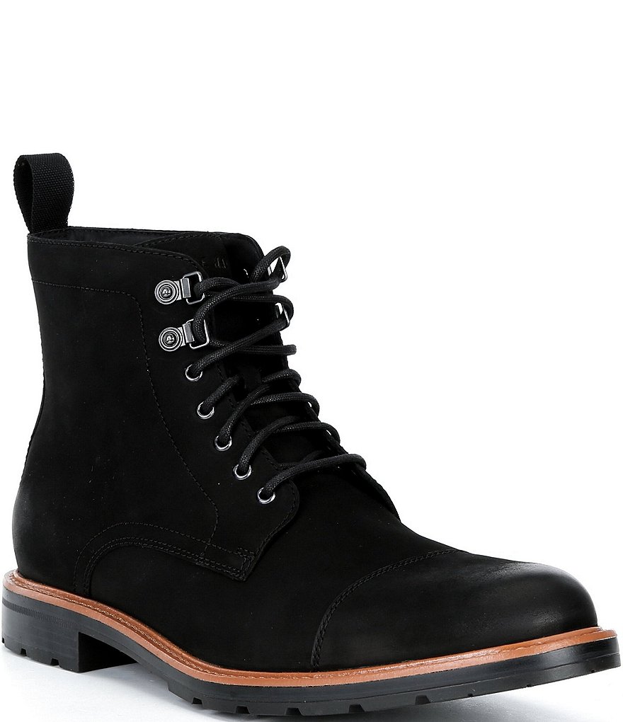 Cole Haan Country Mens Waterproof Square Toe Demi-Boot Black Cole Haan Men main image 3
